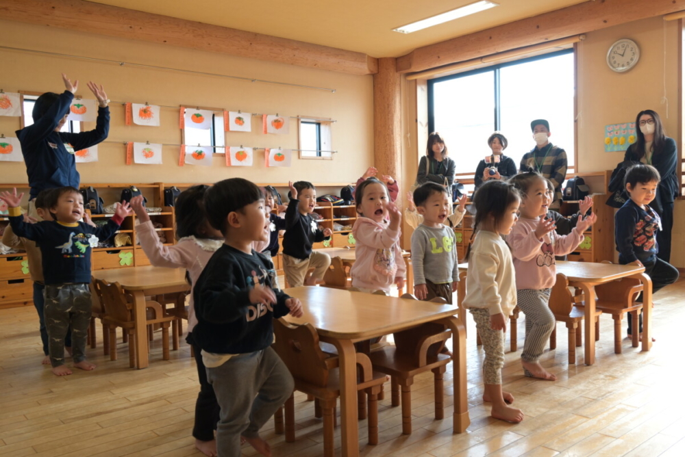 森の木：二歳保育参観！（田中）
