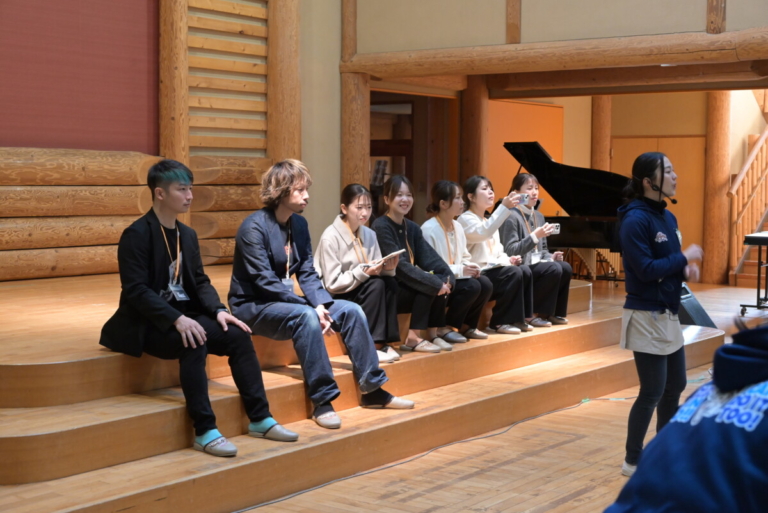 茨城県からお客様来園＆発表会練習（寺田）