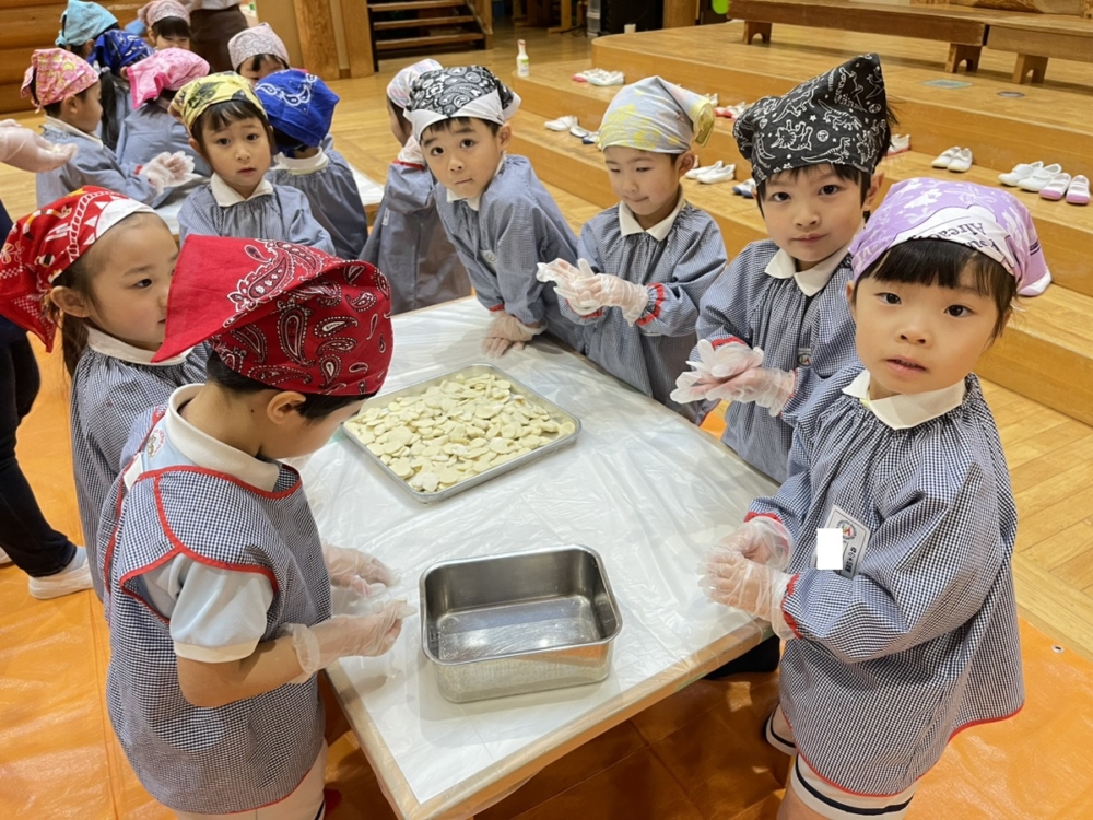 だご汁作り（黒木）