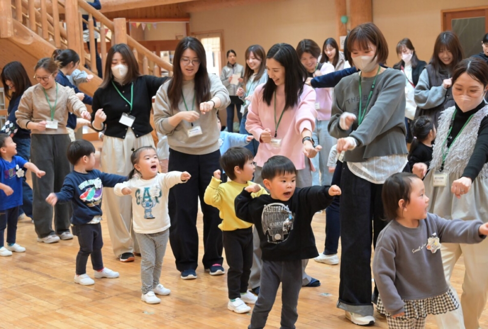 森の木：二歳、年少懇親会（寺田）