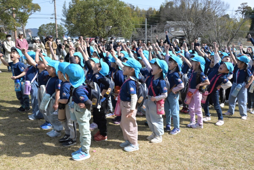 年長組天拝山登山（假水）