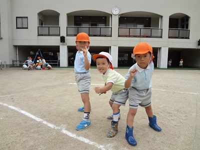 運動会に向けて!!(もみの木 向山)