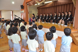 白水学園・学生対象保育見学会開催！（荒井）