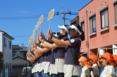 気合いの入った運動会練習！（尾中）