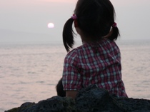 沈む夕日を見たことがない子　【園長】