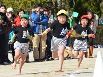 熱い声援、ありがとうございました！　【園長】