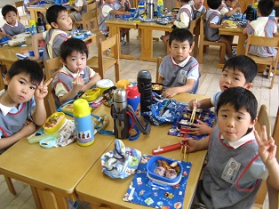 異年齢会食☆（小川）