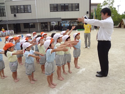 広田先生ご来園！（向山）