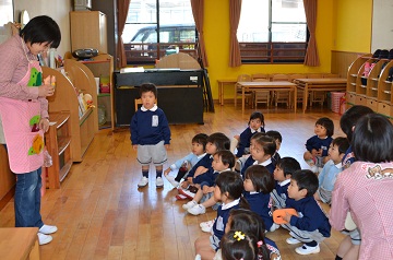 ようこそ！くすの木幼稚園へ（藤井）