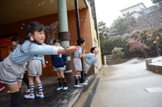 雪だー！ キッズ体操だー！！(池尻)