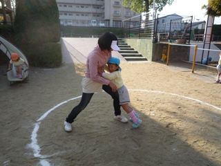 遊び特集＆落ち葉（山崎）