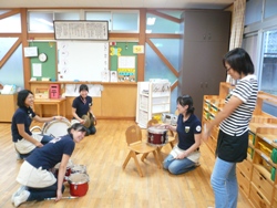 子ども達が帰った後…（奈須）
