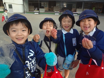 気分はスケート選手!?(向山)
