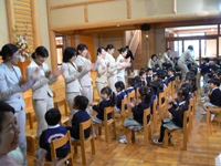 入園おめでとうございます【園長 村田】