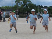 熱闘！！三園合同年長リレー大会【鷹取】